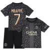 Maillot de Supporter Paris Saint-Germain Mbappé 7 Troisième 2023-24 Pour Enfant